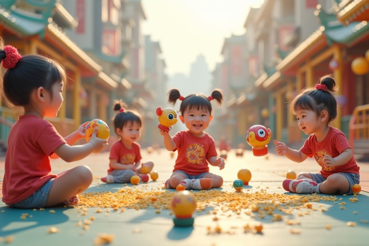 L’evoluzione dei giochi per bambini in Cina: tendenze, cultura e nuove sfide